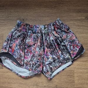 lululemon Patterned Athletic Running Short